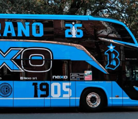 El “Bondi Pirata” llega a Carlos Paz este sábado y trae la copa de Belgrano