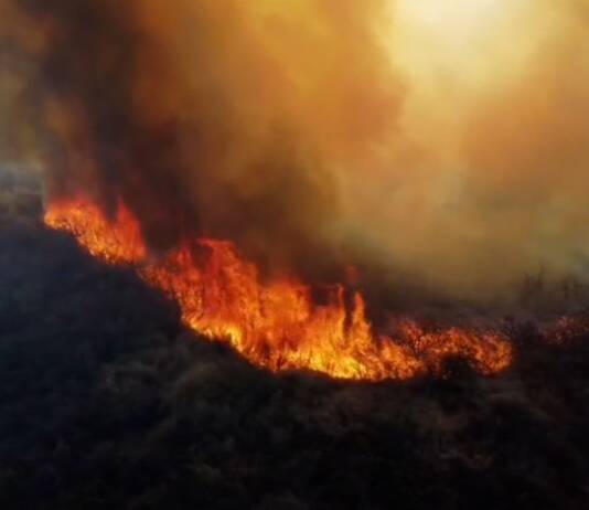 Un detenido acusado de provocar el incendio forestal en el norte de Punilla