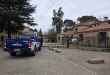 Desalojan el Colegio Parroquial por la muerte de un empleado e investigan el caso (video)