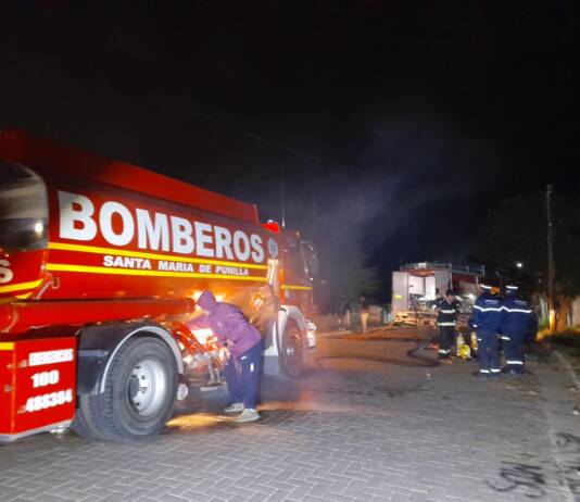 Incendio en Santa María de Punilla: Dos mujeres con graves quemaduras fueron derivadas a Córdoba