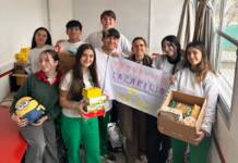 Estudiantes del Dante Alighieri inician las visitas comunitarias del proyecto “Lazarillo de Tormes”