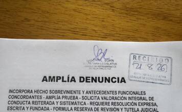 Santiago Juliá presentó más pruebas contra Víctor Curvino en su pedido de juicio político