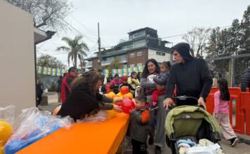 Los niños y niñas de Carlos Paz celebran su día en el Parque de Asistencia