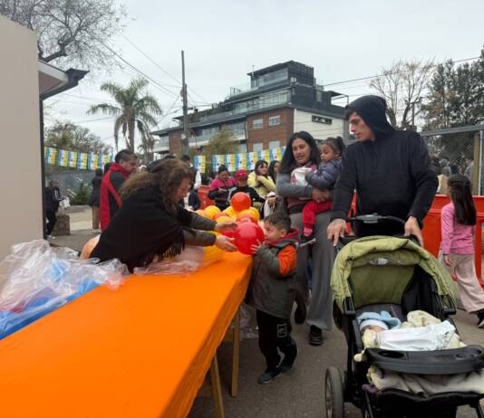 Los niños y niñas de Carlos Paz celebran su día en el Parque de Asistencia