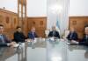 Llaryora, con la Región Centro, se juntó con Santilli para hablar de infraestructura