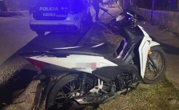 Menor manejaba una moto robada y fue detenido en Carlos Paz