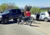 Tanti: dos jóvenes heridos tras el choque de una moto y una camioneta