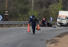 Choque fatal en Traslasierra: murió un motociclista en Las Rabonas