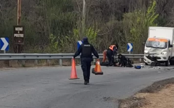 Choque fatal en Traslasierra: murió un motociclista en Las Rabonas