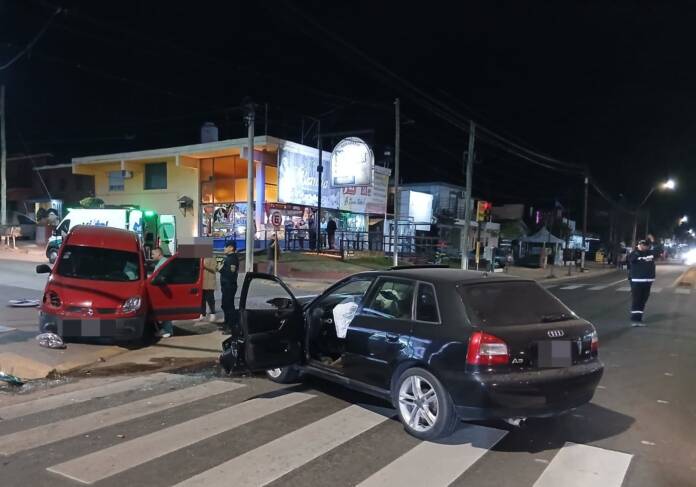 choque en Cárcano