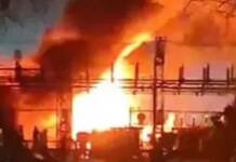 La Plata a oscuras: explosión e incendio en una central eléctrica causaron un apagón