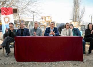 Llaryora encabezó el acto por el comienzo de la construcción de la Sede Regional de la Universidad Provincial de Córdoba