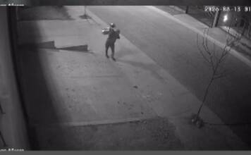 Video: Quedó filmado tras entrar a robar a una academia en El Canal