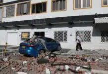 Un terremoto de magnitud 7.4 sacudió a Colombia: importantes daños y heridos en varias ciudades